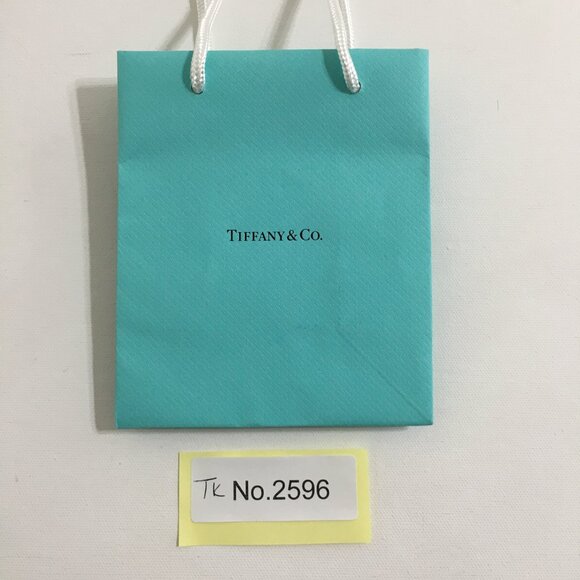 Tiffany & Co Mini Paper Gift Bag 6" x 5" x 3" NEW! - Picture 13 of 14